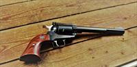 EASY PAY 60 DOWN LAYAWAY 12 MONTHLY PAYMENTS Ruger Super Blackhawk .44 Magnum 7.5 barrel 120 twist 6 Shot OLD Western Standard series  patented Transfer Bar mechanism .44 Mag  wood grips Rosewood Grips 0802  Img-1