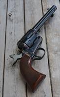 45 EASY PAY Cimarron Evil Roy Comp sa .45 Long Colt revolver engraved cowboy action World Champion Evil Roy Gunfighter lightened trigger case hardened frame and standard blue finish Img-6