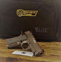 EASY PAY 137 Republic Forge Texas Custom GENERAL made in the USA compact concealed & carry American Craftsmanship  world class 1911 Lightweight trigger W test fire Target proves  incredible accuracy 45acp Automatic Colt Pistol   R103TTNA45 Img-6