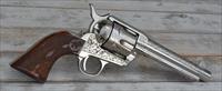49EASY PAY Cimarron Buffalo Bill Signature Series Frontier ENGRAVED IN AUTHENTIC CUSTOM PATTERN PRE-WAR FRAME NICKEL 45 LONG COLT PP411LNBB  Img-1