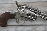 49EASY PAY Cimarron Buffalo Bill Signature Series Frontier ENGRAVED IN AUTHENTIC CUSTOM PATTERN PRE-WAR FRAME NICKEL 45 LONG COLT PP411LNBB  Img-7