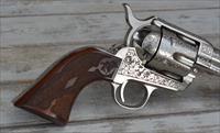 49EASY PAY Cimarron Buffalo Bill Signature Series Frontier ENGRAVED IN AUTHENTIC CUSTOM PATTERN PRE-WAR FRAME NICKEL 45 LONG COLT PP411LNBB  Img-11