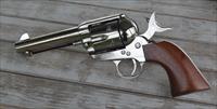 35 EASY PAY Cimarron Pistolero .45 Long Colt Single-Action Revolver Nickel Finish  Pre-War Frame Quick draw shooting Like the men of the old western period cowboy-action shooter PPP45N Img-1