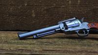 EASY PAY 65 DOWN  6 Shooter RUGER EXCLUSIVE Cowboy Action Shooter  Revolver  KBN36X 357 magnum 9MM Revolver combo 6.5 Stainless Steel Barrel Rosewood Wood Grips  SS 0320 736676003204 Img-3