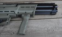  85 Easy Pay DP-12   16 Round capacity  DOUBLE BARREL PUMP TWO SHOTS WITH EACH PUMP US Patent  O.D. GREEN Standard Manufacturing Fires 2 3/4 or 3 shells MOE rails 12Ga Synthetic Stock Composite foregrip DP12ODG Img-3