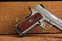68  EASY PAY Ruger Traditional design wood grip 1911 beavertail grip Extended thumb safety  SR-1911 45ACP  Automatic Colt Pistol fixed Novak Classic light trigger target  titanium firing pin  lightweight Stainless Steel SS 8 rounds 6700  Img-4