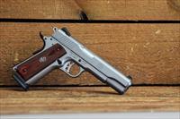 68  EASY PAY Ruger Traditional design wood grip 1911 beavertail grip Extended thumb safety  SR-1911 45ACP  Automatic Colt Pistol fixed Novak Classic light trigger target  titanium firing pin  lightweight Stainless Steel SS 8 rounds 6700  Img-10