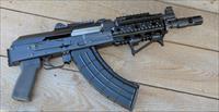 69 EASY PAY Zastava USA ZPAP92 AK-47 W/NIGHT BREAK QUAD RAIL Tactical AK47 Semi Auto Pistol Angled Foregrip 7.62x39mm 30 Rounds ADJUSTABLE SIGHTS ZP92762PATM Img-4
