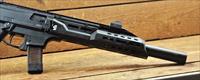 CZ-USA Scorpion S1 Carbine 08507 9mm submachine gun faux suppressor folding adjustable stock,optics EASY PAY 95 Img-3