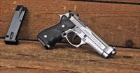 EASY PAY 71 DOWN LAYAWAY 12 MONTHLY PAYMENTS  Beretta 92FS used BY law enforcement and military all over the world for decade 92 FS Brigadier Alloy  4.9 Barrel  Inox Steel concealed carry ambidextrous ultra clean  SS FACTORY NEW JS92F565M Img-3