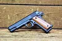 EASY PAY 43 DOWN LAYAWAY 12 MONTHLY PAYMENTS  Armscor Concealed CARRY Rock Island Armory 5 Barrel 1911 Standard GI 1911-A1 Battle proven design  M1911-A1  Fixed Sights .45 ACP 5 Barrel 8 Rounds Smooth Wood Grips Parkerized Finish 51421  Img-6