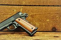EASY PAY 43 DOWN LAYAWAY 12 MONTHLY PAYMENTS  Armscor Concealed CARRY Rock Island Armory 5 Barrel 1911 Standard GI 1911-A1 Battle proven design  M1911-A1  Fixed Sights .45 ACP 5 Barrel 8 Rounds Smooth Wood Grips Parkerized Finish 51421  Img-7