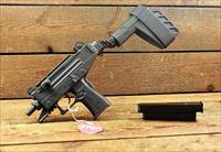 1. EASY PAY 70 IWI USA Uzi Pro Target Sights submachine gun Picatinny  optics and accessory rails tactical 9mm Luger Side Folding FOLDER Stabilizing Brace  Steel Polymer Frame   UPP9SB 856304004691  Img-2