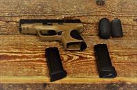 EASY PAY 32 DOWN LAYAWAY  Smith and Wesson Compact Easily CONCEALED CARRY Self Defence FIREPOWER .40 S&W  3.5 Barrel  Ambidextrous Controls M&P40C Palm Swell Grip 10 rd Polymer Duo Tone Flat Dark Earth Finish Two Tone FDE 10190 Img-6