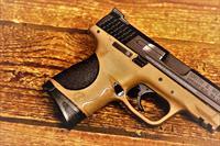 EASY PAY 32 DOWN LAYAWAY  Smith and Wesson Compact Easily CONCEALED CARRY Self Defence FIREPOWER .40 S&W  3.5 Barrel  Ambidextrous Controls M&P40C Palm Swell Grip 10 rd Polymer Duo Tone Flat Dark Earth Finish Two Tone FDE 10190 Img-10