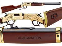 EASY PAY 106 LAYAWAY Henry Repeating Arms Big Boy Order of the Arrow Centennial Lever Action Rifle .44 Mag 20 Octagonal Barrel 10 Rounds Engraved Brass Receiver Walnut Stock H006OA Img-2