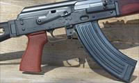 Zastava ZPAP M70 7.62x39 AK-47 Red Stained Wood Handguard Folding Triangle Stock  ak47 ZR7762RTF Img-10