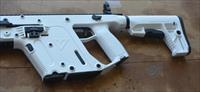 117 Easy Pay   Kriss Vector USA Gen II CRB  Alpine White Empty Carbine  Pickup up Pistol and revolver and unload all using the same box of 9mm Luger AMO  Accepts GLOCK Pattern Magazines 6 Position collapsible Adjustable Stock KV90CAP20 Img-6