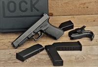60 Easy PAY GLOCK military style  G41 Gen 4 G-41  longer slide & barrel Reduces muzzle flip improves velocity .45 ACP Accessory rail Black Polymer frame Striker-fired competition duty Carry Hunting PG4130103 Img-1