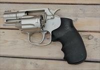  40 EASY PAY  Layaway Colt Cobra Conceal and Carry .38SPL+P FRAME STAINLESS STEEL  W Hogue Overmolded RUBBER Grip BLACK  Red Fiber Optic front sight Double Single Action Revolver COBRASM2FO Img-2