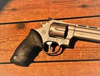 Sale 49 DOWN EASY PAY LAYAWAY Taurus Model 44 Cowboy Revolver .44 Magnum is ammo usable in carbine 8.38 vent Ported Barrel 118.75 twist  6 shot Hunting Hammer forge Hammer forged tough performance Stainless Steel black grips NIB 2440089 Img-3