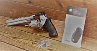 Sale 49 DOWN EASY PAY LAYAWAY Taurus Model 44 Cowboy Revolver .44 Magnum is ammo usable in carbine 8.38 vent Ported Barrel 118.75 twist  6 shot Hunting Hammer forge Hammer forged tough performance Stainless Steel black grips NIB 2440089 Img-6