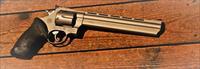 Sale 49 DOWN EASY PAY LAYAWAY Taurus Model 44 Cowboy Revolver .44 Magnum is ammo usable in carbine 8.38 vent Ported Barrel 118.75 twist  6 shot Hunting Hammer forge Hammer forged tough performance Stainless Steel black grips NIB 2440089 Img-15