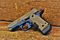 EASY PAY 62 DOWN LAYAWAY 12 MONTHLY PAYMENTS concealed carry Crimson Trace Laser  grips intuitive operation of a 1911 Pocket Pistol KIMBER MICRO  operation of a 1911 380 ACP Finish DESERT TAN  KimPro II  3300177 Img-1