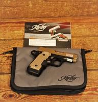 EASY PAY 62 DOWN LAYAWAY 12 MONTHLY PAYMENTS concealed carry Crimson Trace Laser  grips intuitive operation of a 1911 Pocket Pistol KIMBER MICRO  operation of a 1911 380 ACP Finish DESERT TAN  KimPro II  3300177 Img-2