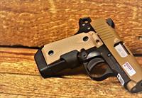 EASY PAY 62 DOWN LAYAWAY 12 MONTHLY PAYMENTS concealed carry Crimson Trace Laser  grips intuitive operation of a 1911 Pocket Pistol KIMBER MICRO  operation of a 1911 380 ACP Finish DESERT TAN  KimPro II  3300177 Img-8