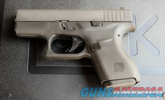 25 Easy Pay GLOCK 42 .380ACP FS 6-SHOT Conceal and Carry G-42 Polymer Frame grip G42 UI4250201 Img-2