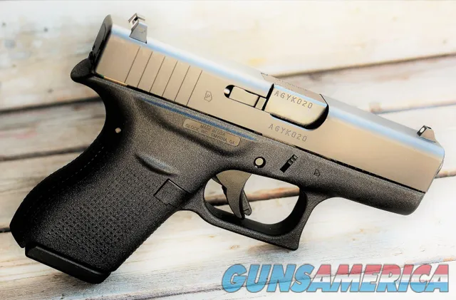 25 Easy Pay GLOCK 42 .380ACP FS 6-SHOT Conceal and Carry G-42 Polymer Frame grip G42 UI4250201 Img-6