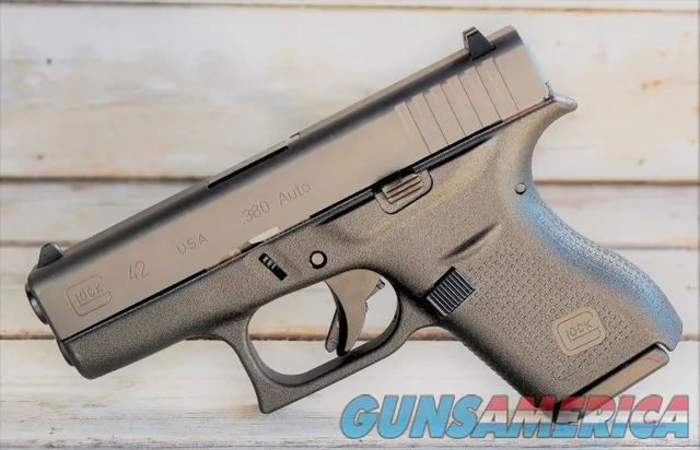 25 Easy Pay GLOCK 42 .380ACP FS 6-SHOT Conceal and Carry G-42 Polymer Frame grip G42 UI4250201 Img-7