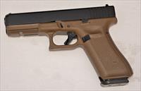EASY PAY 51 Layaway Glock EXCLUSIVE Marksman Barrel 5 generation Conceal and carry 17 Gen 5  9mm 4.5in 17rd Flat Dark Earth Gen5 hexagonal rifling ACCESSORY RAIL Fixed Sights Polymer Synthetic GRIP 9mm PA1750203DE Img-6