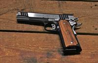EASY PAY 89 DOWN LAYAWAY 12 MONTHLY  PAYMENTS Metro Arms Corp 1911 Classic Semi Automatic Pistol .45ACP 5 Match Bull Barrel 8 Rounds Hard Wood Grip Black Chrome  Custom Hard Wood Grips w/ MAC logo M19CL45BC Img-2