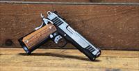 EASY PAY 89 DOWN LAYAWAY 12 MONTHLY  PAYMENTS Metro Arms Corp 1911 Classic Semi Automatic Pistol .45ACP 5 Match Bull Barrel 8 Rounds Hard Wood Grip Black Chrome  Custom Hard Wood Grips w/ MAC logo M19CL45BC Img-5