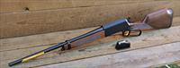 71 Easy Pay Browning BLR compact Lightweight Long range lever action old west scope ready Hunting BRN target crown muzzle 20 in BARREL TWIST 112 Grade 1 Black Walnut Monte Carlo 034030218 Wood Checkering Grip detachable box magazine  Img-12