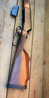 71 Easy Pay Browning BLR compact Lightweight Long range lever action old west scope ready Hunting BRN target crown muzzle 20 in BARREL TWIST 112 Grade 1 Black Walnut Monte Carlo 034030218 Wood Checkering Grip detachable box magazine  Img-15