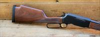 71 Easy Pay Browning BLR compact Lightweight Long range lever action old west scope ready Hunting BRN target crown muzzle 20 in BARREL TWIST 112 Grade 1 Black Walnut Monte Carlo 034030218 Wood Checkering Grip detachable box magazine  Img-24