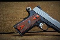 EASY PAY 71 DOWN LAYAWAY 12 MONTHLY PAYMENTS Ruger SR1911 anodized Commander thin grip Lightweight 1911 4.25 Barrel  titanium firing pin  Easley concealable & carried .45 ACP Firepower  7rd Two Tone Stainless steel SS wood 6711 Img-2