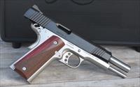 53 Easy Pay  Kimber Custom II 1911 .45ACP Two-Tone Pistol match grade Stainless steel  Grip checkered Rosewood 3200301 Img-1