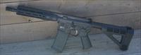 94 EASY PAY  LWRCI Individual Carbine Direct Impingement rifle  223 Remington/5.56x45mm NATO SB4M Pistol Brace Polymer adjustable compact Stock M-Lok rail ICDIP5B10MLB Img-1