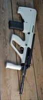 107 Easy Pay STEYR AUG A3 WHITE camo M1 NATO 5.56X45 16 30RD synthetic stock AR15 ar15 30-round Double stack magazine Lightweight WITH EXTENDED PICATINNY RAIL AUGM1WHINATOL2 Img-5