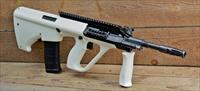 107 Easy Pay STEYR AUG A3 WHITE camo M1 NATO 5.56X45 16 30RD synthetic stock AR15 ar15 30-round Double stack magazine Lightweight WITH EXTENDED PICATINNY RAIL AUGM1WHINATOL2 Img-14