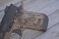 $44 EASY PAY Kimber Micro 9 Hero Custom Boot Campaign Special Edition Fiber Optic Sights USA Flag coneal and carry  KIM3300226 