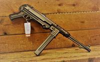 38 EASY PAY German Sport MP40P WWII MP-40 Used by Communists Dictators and now open to the American public Sling Recommended ATI MP40 25 rds synthetic grips 9mm black PISTOL barrel 10.8  compatible with original MP-40 parts GERGMP409X Img-1