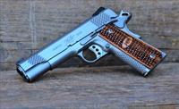  Kimber With A Hard Case Founding Fathers July 4 1776 2nd Amendment Use ONLY Custom 1911 .45 ACP Raptor II Stainless match grade Barrel 5 in 8 Rd Magazine Tritium TRIGGER Pull approx. pounds 3.5-4 3200181 Img-11