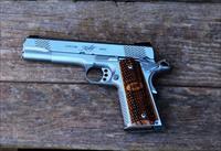  Kimber With A Hard Case Founding Fathers July 4 1776 2nd Amendment Use ONLY Custom 1911 .45 ACP Raptor II Stainless match grade Barrel 5 in 8 Rd Magazine Tritium TRIGGER Pull approx. pounds 3.5-4 3200181 Img-14