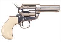 Cimarron Doc Holliday Thunderer replica Conceal and carry Single Action Revolver Stainless Steel Frame  .45 Long Colt  ENGRAVED ON BACK STRAP  CA4506DOCP
