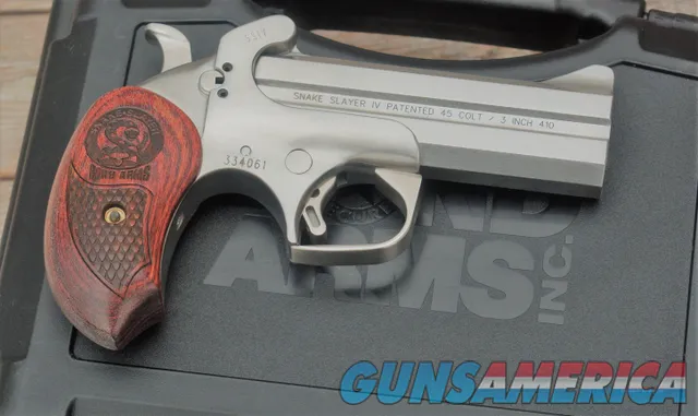 37 EASY PAY Bond Arms Snake Slayer IV Derringer Break-Action .45 Long Colt and .410 Bore Shotgun Concealed Carry BONSSIV Img-2